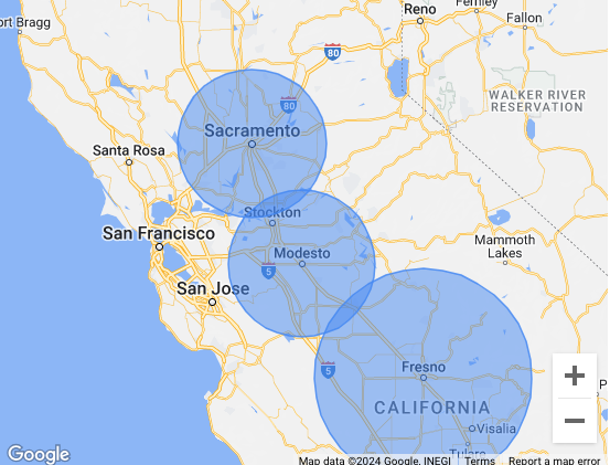 Service Areas CA